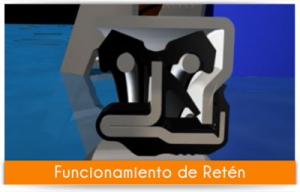 video funcionamiento de un reten hidraulico