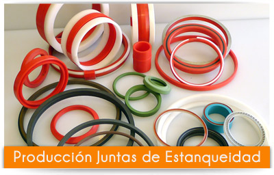 Video de fabricación propia de juntas y elementos de estanqueidad